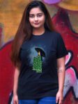 Jhinti Tui Brishti Hote Partis female t-shirt