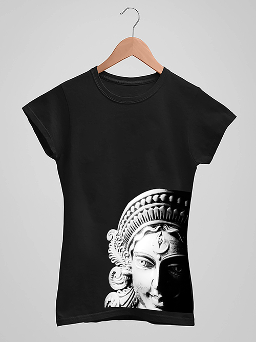 maa durga t-shirt for female